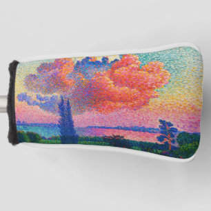 Couvre-club De Golf Vintage Le nuage rose (1896)