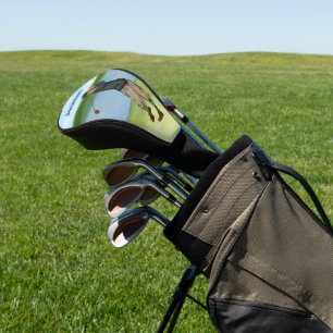Couvre-club De Golf Vintage look Golfer Golf swing