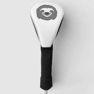 Couvre-club De Golf Visage de paresse