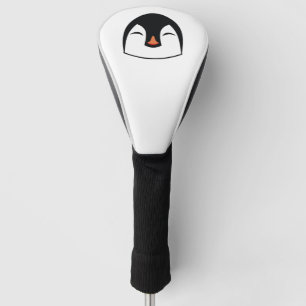 Couvre-club De Golf Visage de pingouin