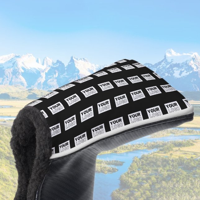 Couvre-club De Golf Votre logo ou votre conception | Arrière - plan de (Créateur téléchargé)