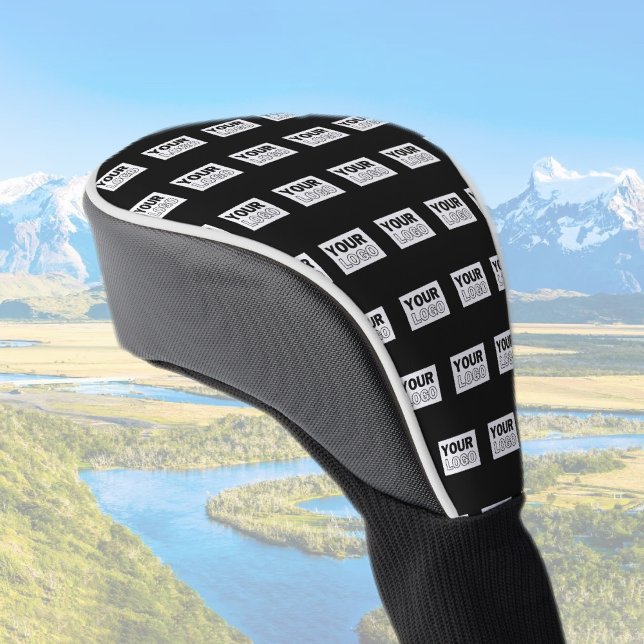 Couvre-club De Golf Votre logo ou votre conception | Arrière - plan de (Créateur téléchargé)