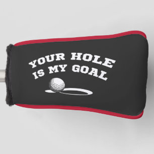 Couvre-club De Golf Votre trou est mon but golfeur drôle pour amoureu