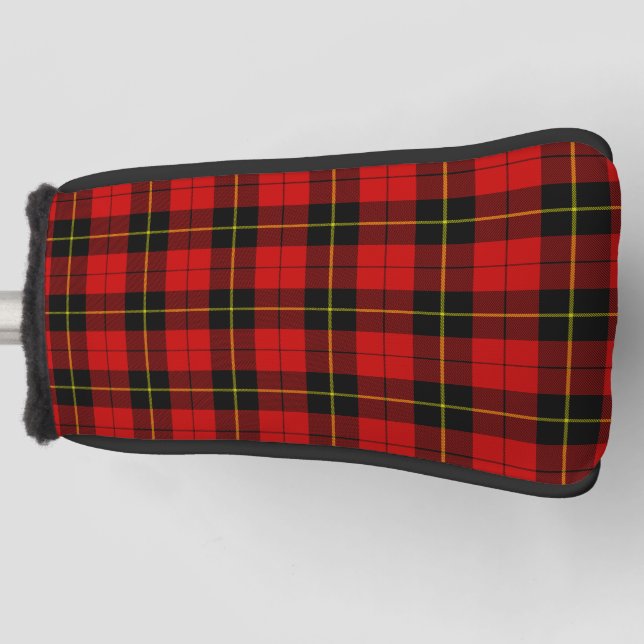 Couvre-club De Golf Wallace Red Tartan (Devant)