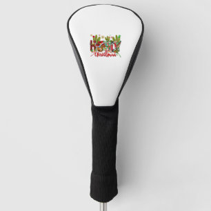 Couvre-club De Golf Western Howdy Cowboy Casquette Et Cactus De Vache