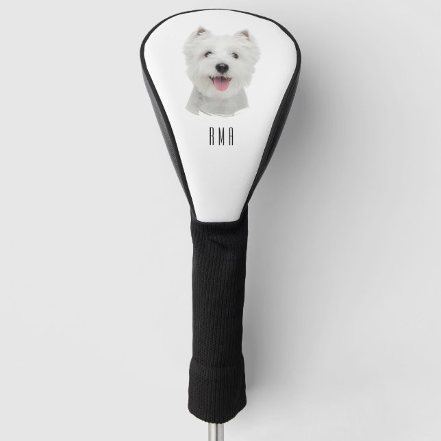 Couvre-club De Golf Westie (Devant)
