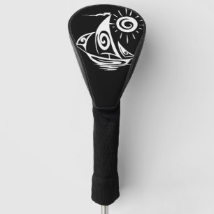 Couvre-club De Golf Whimsical Lazy Voilier