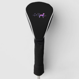 Couvre-club De Golf Whippet Heartbeat