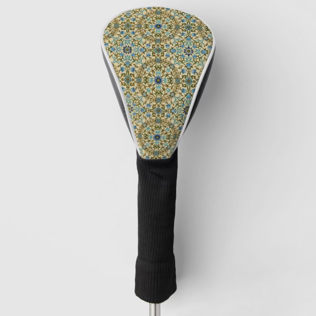 Couvre-club De Golf William Morris Antique 1873 Vine & Floral Pattern (Devant)