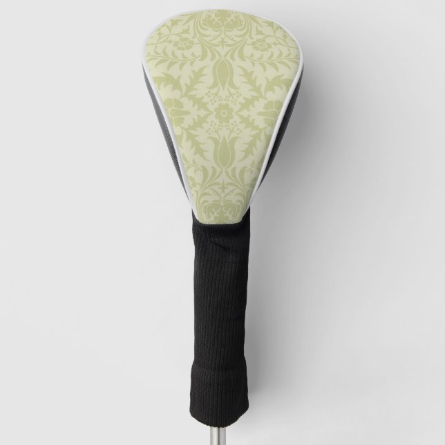 Couvre-club De Golf William Morris Borge Mariage Soft Green (Devant)