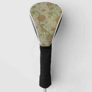 Couvre-club De Golf William Morris Cray Fleur de Sauge Floral Botaniqu