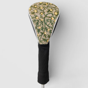 Couvre-club De Golf William Morris Floral Fruit Garden Fleur Classique
