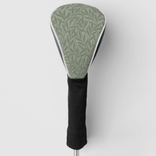Couvre-club De Golf William Morris Motif Saule Antique Vert Sauge