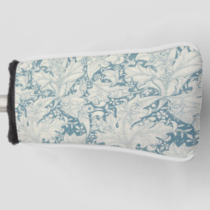 Couvre-club De Golf William Morris Wallflower bleu damas floral