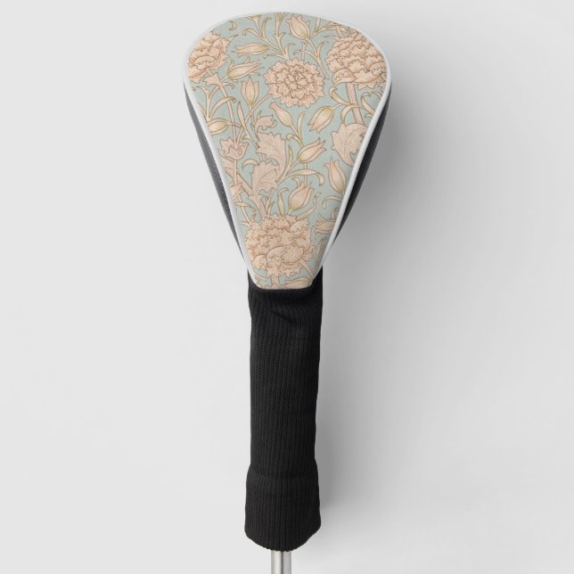 Couvre-club De Golf William Morris Wild Tulip Fleur Design Floral (Devant)