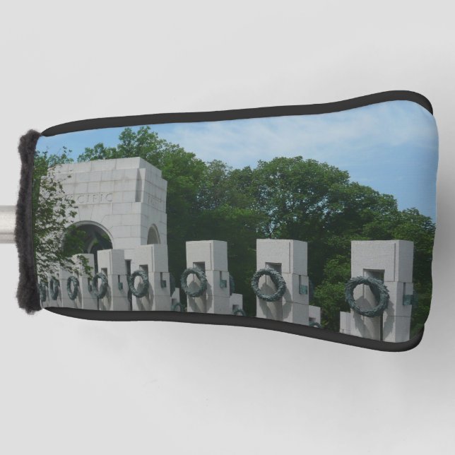 Couvre-club De Golf Wreath II commémorative 2ème guerre mondiale à Was (Devant)