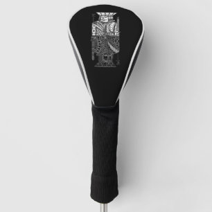 Couvre-club De Golf Ying Yang King