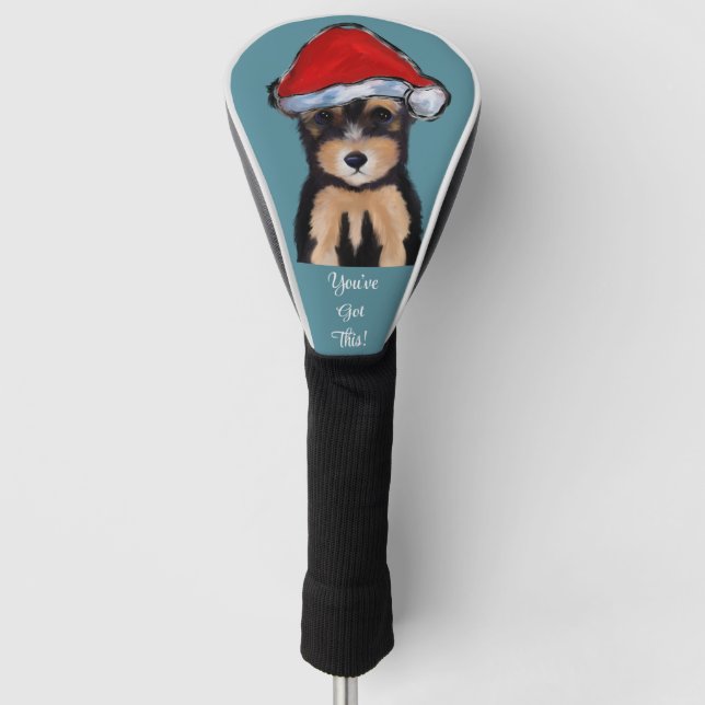Couvre-club De Golf Yorkie Poo           (Devant)