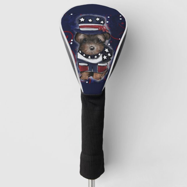Couvre-club De Golf Yorkie Poo (Devant)