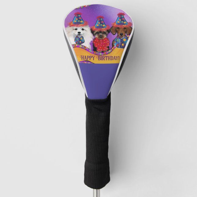 Couvre-club De Golf Yorkie Poo  (Devant)