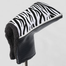 Zebra Golf Putter Head Cover