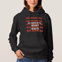 Couvre-toi pour la santé cardiaque Sweat à capuche