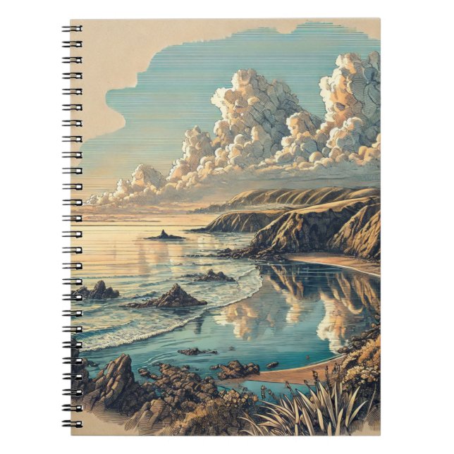 Cove cachée | Journal carnet (Devant)