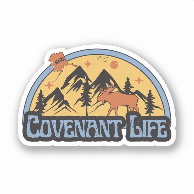 Covenant Life, Autocollant Alaska (Devant)