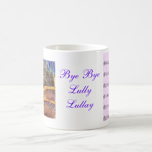Coventry Carol Music Notes Musique Mug (Centre)
