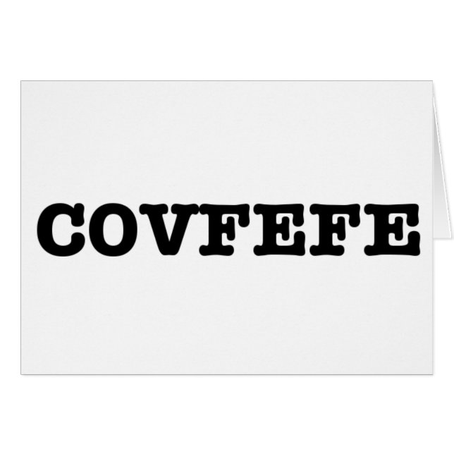 covfefe (Devant horizontal)