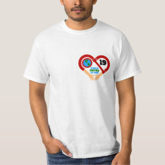 COVID-19 T-shirt Solidarité - Monde uni comme un s