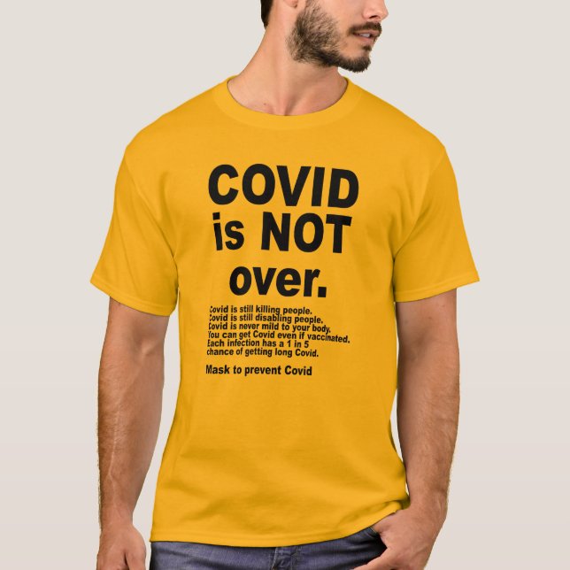 Covid n'est pas trop t-shirt (Devant)
