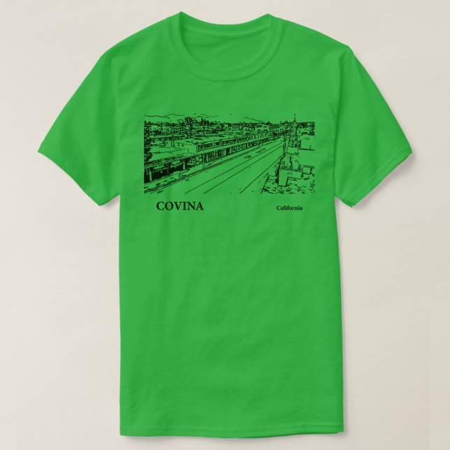 Covina California TShirt 3 (Design devant)