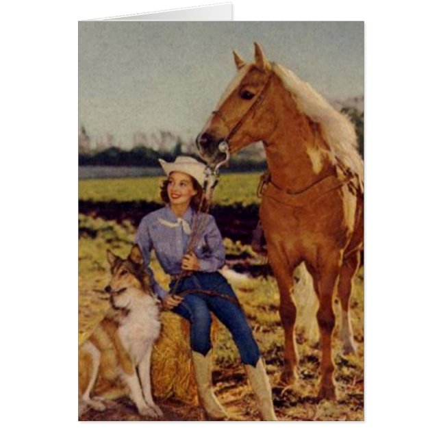 Cow-girl vintage (Devant)