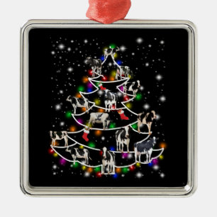 Cow Lover   Drôle Vache Arbre de Noël Ornements