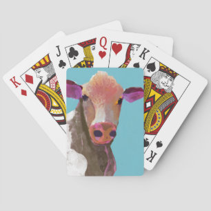Cow Poker Visage Cartes de jeu fabriqués par Bicyc