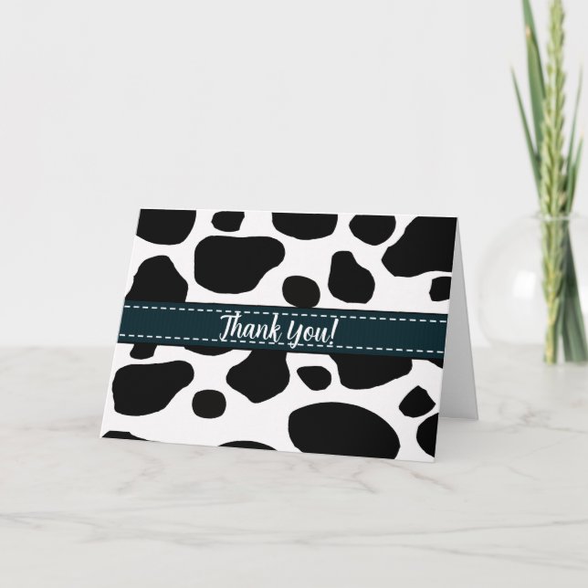 Cow Spots Toute L'Ocassion Merci Note (Devant)