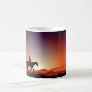 Cowboy À Cheval Mug