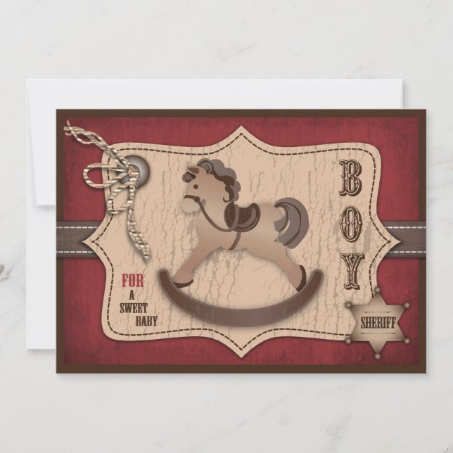 Cowboy Baby Card 3 (Devant)
