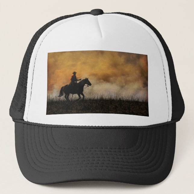 Cowboy classique et Casquette hippique (Devant)
