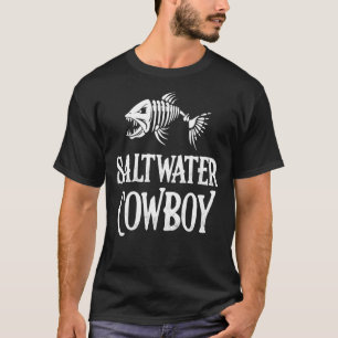 Cowboy d'eau salée - Pêcheur Angler T-Shirt classi