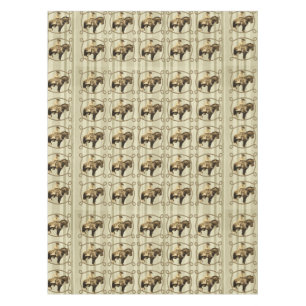 Cowboy occidental de cru de nappe