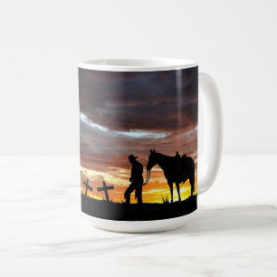 Cowboy Prayer Café Mug