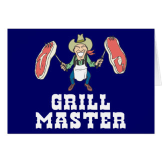 Cowboy principal de gril