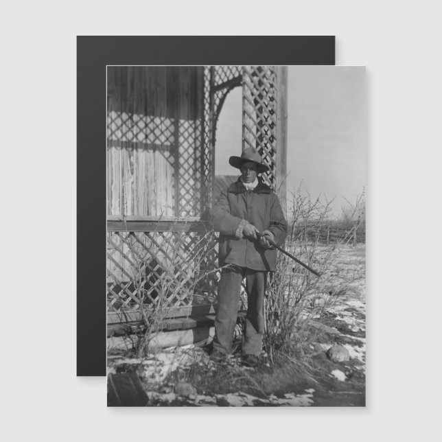 Cowboy Rancher ou le hors-la-loi canadien du Vieux (Devant / Derrière)