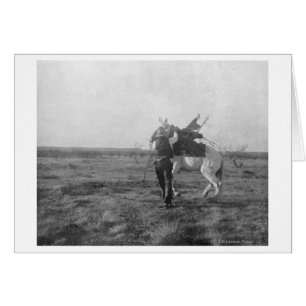 Cowboy "Red Saunders" Saddle a Bronco