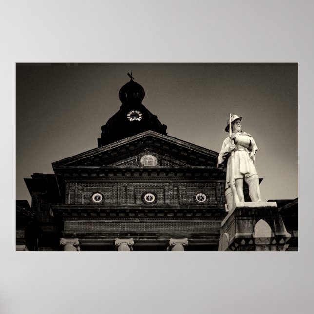 COWETA COUNTY COURTHOUSE Poster (Devant)