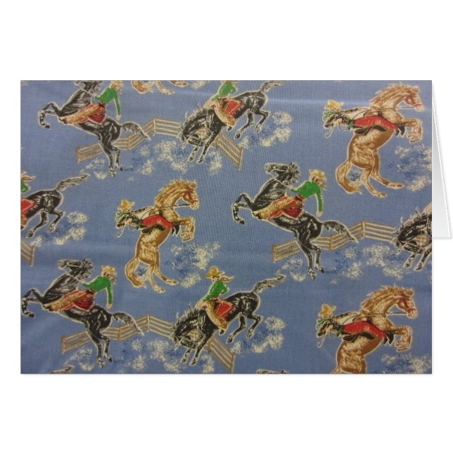 Cowgirl Bronc (Devant horizontal)
