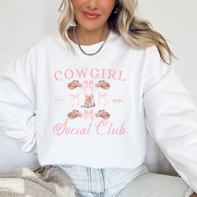 Cowgirl Social Club Sweatshirt (Créateur téléchargé)