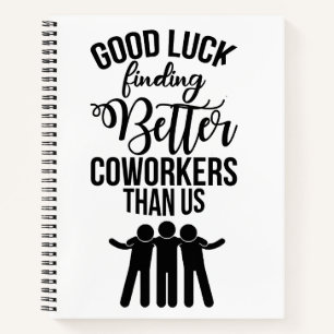Coworker Leaving Gift, Nouveau Carnet cadeau d'emp